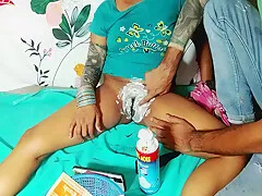 Bengali Girl Blowjob To Parlor Boy While Unable To Pay Money - Bengali Audio