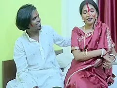 Indian New Married Couple Having Romantic Sex