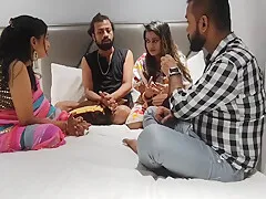 Mature Indian Aunty Teaching Her Young Lover How To Do Sex