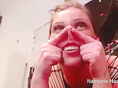 Namaste-nasty Shameless Pig Cam Whore Submissive Amateur Milf In Lingerie Oinks Like A Pig