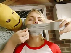 Skinny Blonde Minx - Kinky Bondage Fetish Video