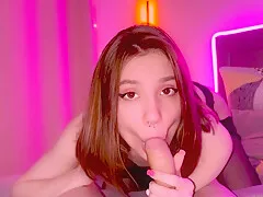Satanicabstrat - Sexy Slut Made Me Footjob And I Cum On