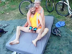 Cyclists 69 Outdoors! Single Angle Point N Shoot. Littlekiwi Brings Awesome Homemade Mature Content Everytime