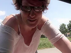 Pov - Public Creampie Fucking