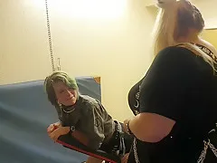 Emily Ist Introduced To Her Dominant Playpartner Sue For Tonight