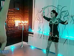 Miss Alessa Milano Upside Down Whipping